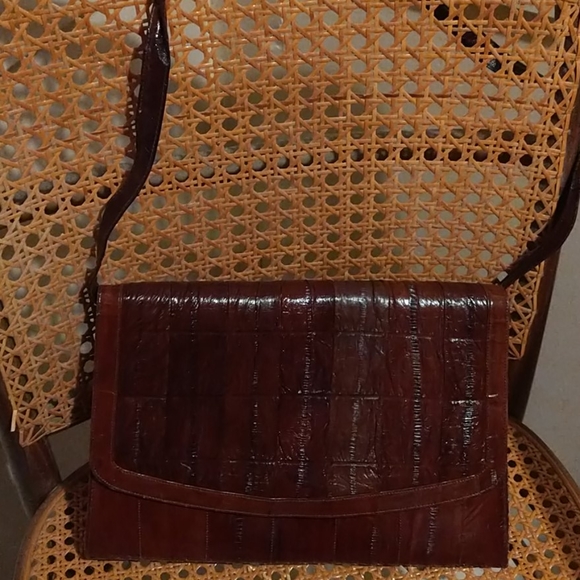 Eel skin Purse 80s - Picture 6 of 7